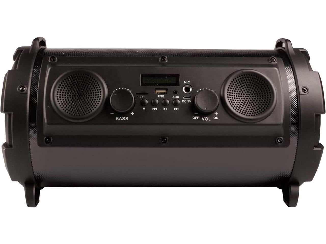 IQ SOUND IQ-1525BT 5"+2" Wireless Bluetooth Speakers Rich Stereo Sound, FM Radio, 16W Output, BT V4.0, USB/SD/AUX/Mic Input, Extra Bass, 10M Range, Rechargeable, Lightweight & Portable