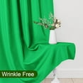 thumbnail image 5 of XWZO Backdrop Curtains for Photography, Extra Wide Rod Pocket Room Darkening Curtain Set of 2, Blackout Party Curtains for Wedding Decorations Stage Birthday Family Gatherings, Green, 5ft x 10ft, 5 of 9
