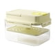 thumbnail image 1 of Contenedor para fermentar, caja para conservar alimentos frescos con asa, multiusos para almacenamiento de alimentos. Amarillo, 1 of 9