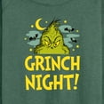 thumbnail image 3 of The Grinch - Grinch Night - Women's Lightweight French Terry Long Sleeve Shirt, 3 of 5