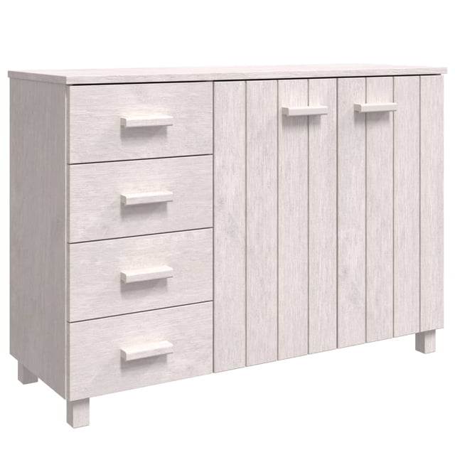 vidaXL Buffet Console Meuble de Rangement pour Cuisine HAMAR en Bois Massif de Pin