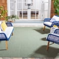 thumbnail image 2 of SAFAVIEH Courtyard Leighton Checkered Indoor/Outdoor Area Rug, Dark Green/Beige, 9' x 12', 2 of 14