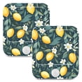 thumbnail image 7 of Yayeee 2-Pack Plug in LED Night Lights with Light Sensors Motion Detectors, Blue Floral Lemons, 7 of 7