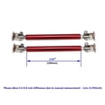 thumbnail image 2 of Racing Adjustable Adhensive Front Rear Bumper Lip Support Strut Brace Tie Pull Bar Kit 75/100/150/200mm 1 Pair, 2 of 7