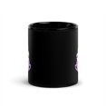 thumbnail image 3 of Black Glossy Mug, Cup Full Of Unicorns , M-2267 (11 oz), 3 of 3