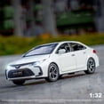 thumbnail image 2 of Amyove Exquisite Alloy Simulation 1:32 Toyota Corolla Family Car Model Decoration Sound Light Force Control Children Pull-back Car Toy, 2 of 6