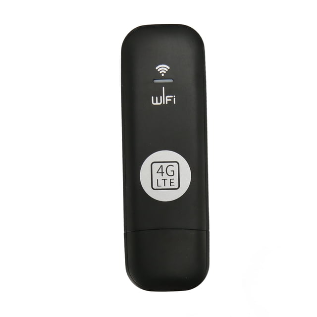 Adaptador WiFi USB Ranura para tarjeta Micro SIM 150Mbps 10 usuarios Capacidad WPA WPA2 Cifrado WiFi Dongle para Europa Asia Negro