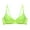 Green, variant on New Colorful Sexy Lace Plus Size Bra Underwear Push Up Cover