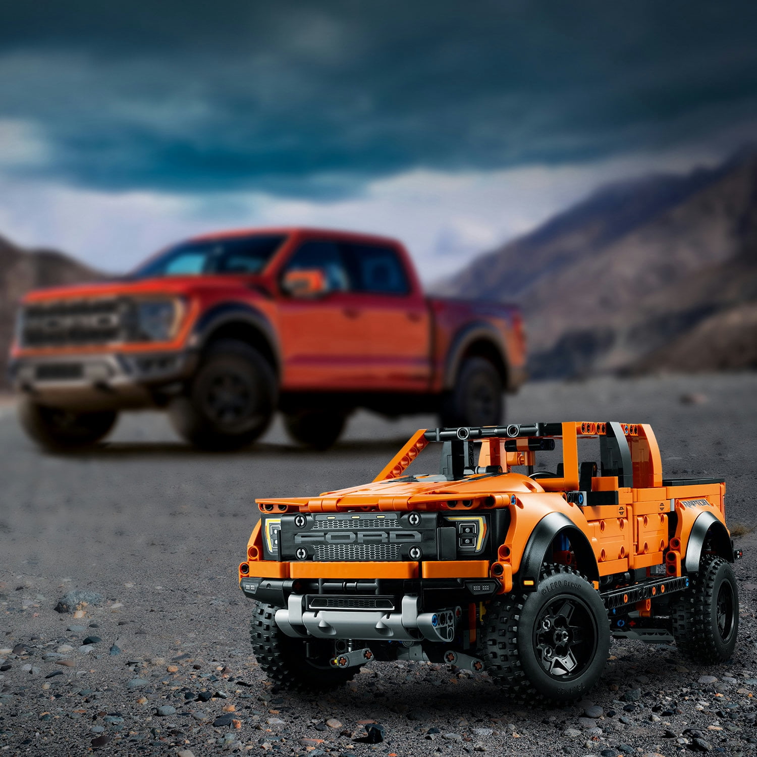 LEGO Technic Ford F-150 Raptor 42126 Model Building Kit; Enjoy an Immersive Build Recreating the Features and Functions of the Powerful Ford F-150 Raptor Pickup Truck (1,379 Pieces)