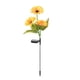 thumbnail image 4 of Lámpara solar de inserción para exteriores, lámpara de girasol de simulación a prueba de agua, lámpara decorativa para jardín, lámpara solar para césped, 4 of 5