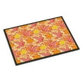 thumbnail image 1 of Carolines Treasures BB7498JMAT Feuilles d'Automne Aquarelle Rouge Tapis Intérieur Ou Extérieur, 24 x 36 Po., 1 of 4