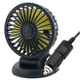 thumbnail image 2 of Ventiladores de coche Sharpla Ventiladores de refrigeración giratorios ajustables 12V, 2 of 8