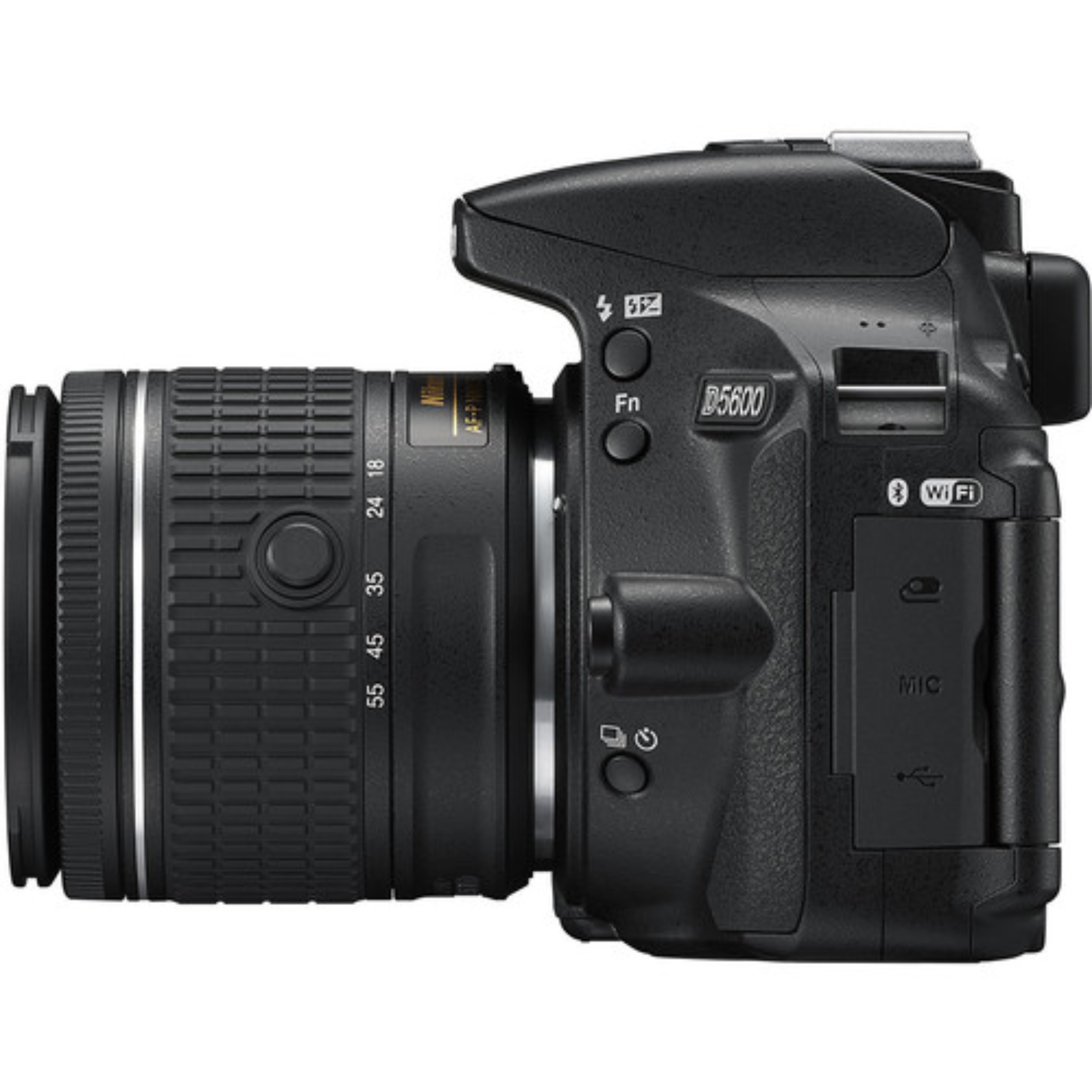 Nikon D5600 DSLR 24.2MP Camera with 18-55mm Lens - image 2 of 4