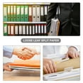 thumbnail image 6 of Separate Loose-leaf Book Binder Separators with Tabs 3 Rings Dividers Labels Frosted Notebook Tablet, 6 of 6