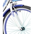 thumbnail image 2 of 24" Kent Bayside Multi-Speed Girl's Bike, White/Purple, Ages 12+ Years, 2 of 6