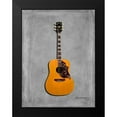 thumbnail image 2 of Rogan, Mark 12x14 Black Modern Framed Museum Art Print Titled - Gibson Hummingbird 1968, 2 of 5