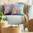 thumbnail image 5 of Ambesonne Colorful Throw Pillow Cover 2 Pack, Modern Characters Artwork, 18", Multicolor, 5 of 7