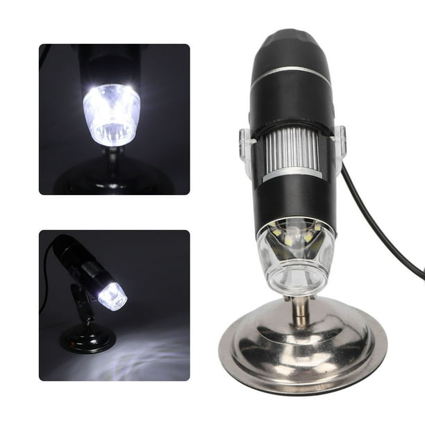 Digital Microscope, USB White LED Light Lightweight Magnification ...