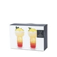 thumbnail image 6 of Viski Pacific Pearl Diver Cocktail Glasses, Tiki Glasses, 12oz Set of 2, 6 of 6