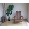 thumbnail image 3 of Cozyhom Big Easy Outdoor Wooden Adirondack Chair, Adirondack Patio Chairs, Weather Resistant For Patio Deck Garden Backyard, Brown, 3 of 10
