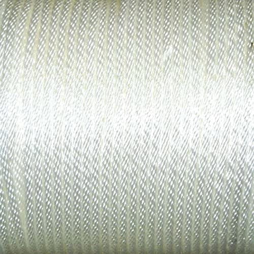 AMR100-18400.016 100 Ft KCSD Solid Braid Nylon Rope White - 1/8
