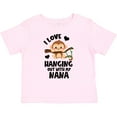 thumbnail image 3 of Inktastic Monkey I Love Hanging out with My Nana Boys or Girls Baby T-Shirt, 3 of 5