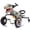 Gray, variant on 3-Wheel Dinosaur Toddler Tricycle for 1-3 Year Olds - Foot-to-Floor Ride-on Toy for Boys & Girls - Lightweight First Bike with Safety Seat