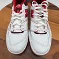 thumbnail image 3 of New Balance 550 Shoes Mens 10 White Team Red Black Running Athletic Sneakers, 3 of 6
