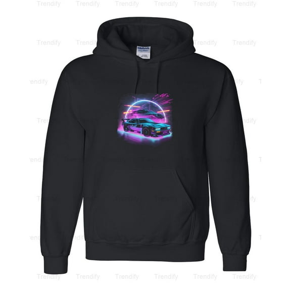 Future Retro Car Racing Drifting Tuning Graphic Hoodie M3081574, Up to Size 5XL