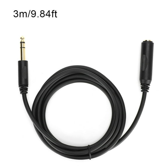 Strong Anti-interference Ability Audio Cable, Stereo Audio Cable, Male To Female Audio Cable, For Extension Of 6.35mm Interface