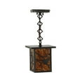 thumbnail image 4 of Meyda Tiffany 83422 Hyde Park 10" Wide Mini Pendant - Brown, 4 of 4