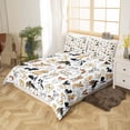 thumbnail image 3 of Yibo Motorcycle Bedding Duvet Cover - Premium Polyester Duvet Cover with Zipper Closure, 3 Piece Set, Includes 1 Duvet Cover and 2 Pillow Cases, No Comforter, 3 of 5