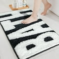 thumbnail image 4 of Fufafayo under $5 Bath Mat Floor Rug, Absorbent Doormat Non Slip Carpet, for Bathroom Bedroom Living Room Entrance Kitchen, Washable Soft Comfort Foot Mat, 4 of 9