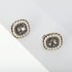 thumbnail image 5 of Encantos para Agujetas Únicos 1 Par Clips Decorativos de Zapatos Cuadrados Brillantes Gris Oscuro, 5 of 5