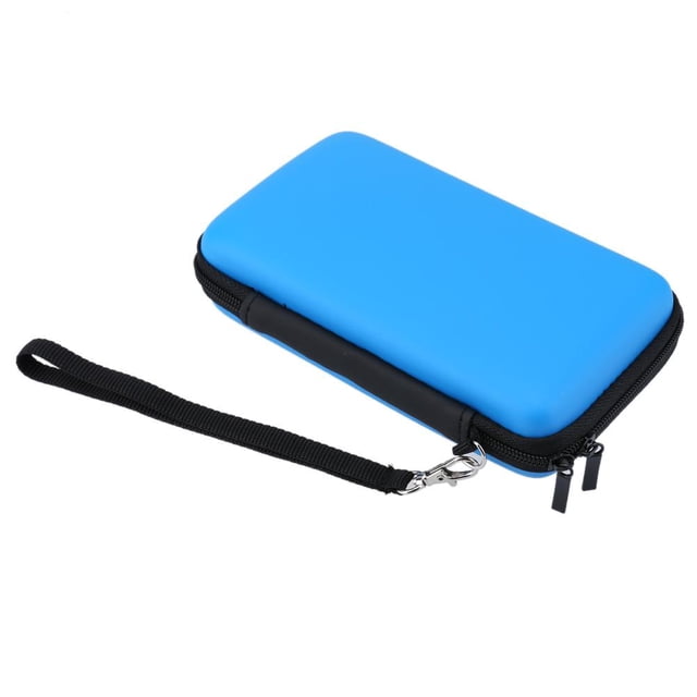 Adecuado para NEW 3DS NDSI NDSL New 2dsxl Dura Portátil Protección Avanzada para (azul/azul)