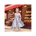 thumbnail image 4 of Sunny Fashion Girls Dress Mouse Sleeveless Glitter Tulle Kitchen Theme Party Cosplay Halloween 4 Years, 4 of 8