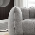 thumbnail image 3 of Beanbag Chair with High Resilient Foam, Bean Bag Chair for Adults Comfortable Square Lazy Sofa with Footstool, Lazy Sofa To Gaming, Reading, and Watching TV, 3 of 12