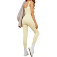 thumbnail image 3 of SHCKE Womens Tummy Control Shapewear One Piece Full Body Shaper Waist Slimming Bodysuit Yoga Ribbed Tank Top Jumpsuit Gym Sleeveless One Piece Jumpsuits, 3 of 8
