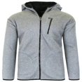 thumbnail image 2 of Chandail à Capuchon à Fermeture à Glissière Ample pour Femmes en Sherpa Technique Doublé en Molleton avec Poche Poitrine, 2 of 3