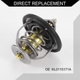 thumbnail image 4 of Termostato de motor de refrigerante para Mazda 2 2011-2014 No.KL0115171A tono plateado 1 pieza, 4 of 6