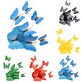 thumbnail image 2 of Women Fascinator Wedding Banquet 3D Butterfly Pillbox Hat with Hair Clips, 2 of 7