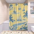 thumbnail image 5 of BZSMCE 4PCS Sailing Into Golden Horizons Shower Curtain Set Bathroom Decorative Set, 5 of 8