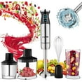 thumbnail image 2 of 5-in-1 Multifunctional Electric Blender 8 Variable speed Mixer, 600ml Mixing Beaker, 860ml Food Processor, Chopper,, 2 of 7
