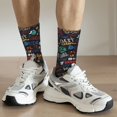 thumbnail image 6 of Vsdgher Basketball Crew Socks for Men & Women, Breathable Casual Athletic Ankle Socks, 6 of 6