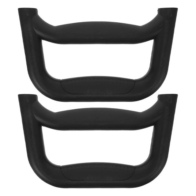 ETHZZLE 2Pcs Black Cart Handle Replacement for Wagon Cart with Easy Installation and Comfortable Grip
