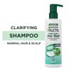 Garnier Fructis Pure Clean Hair Reset Clarifying Shampoo, Aloe Vera, 12 fl oz