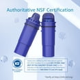 thumbnail image 3 of Filtro de agua de repuesto AQUA CREST para Pur Pitcher CRF950Z, 3 of 9