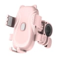 thumbnail image 1 of Soporte para teléfono de bicicleta Soporte para teléfono de motocicleta Compatible con manillares de 15 a 28 mm Estable para 4.7 Rosa, 1 of 9
