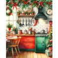 thumbnail image 1 of 5D DIY Con Forma Especial Parcial Pintura Navidad 40x50cm, 1 of 9