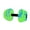 Blue Green, variant on Hyasfey Aquatic Dumbbells EVA Foam Water Weights Pool Resistance Exercise Barbells for Aerobics Fitness Training Weight Loss Muscle Toning